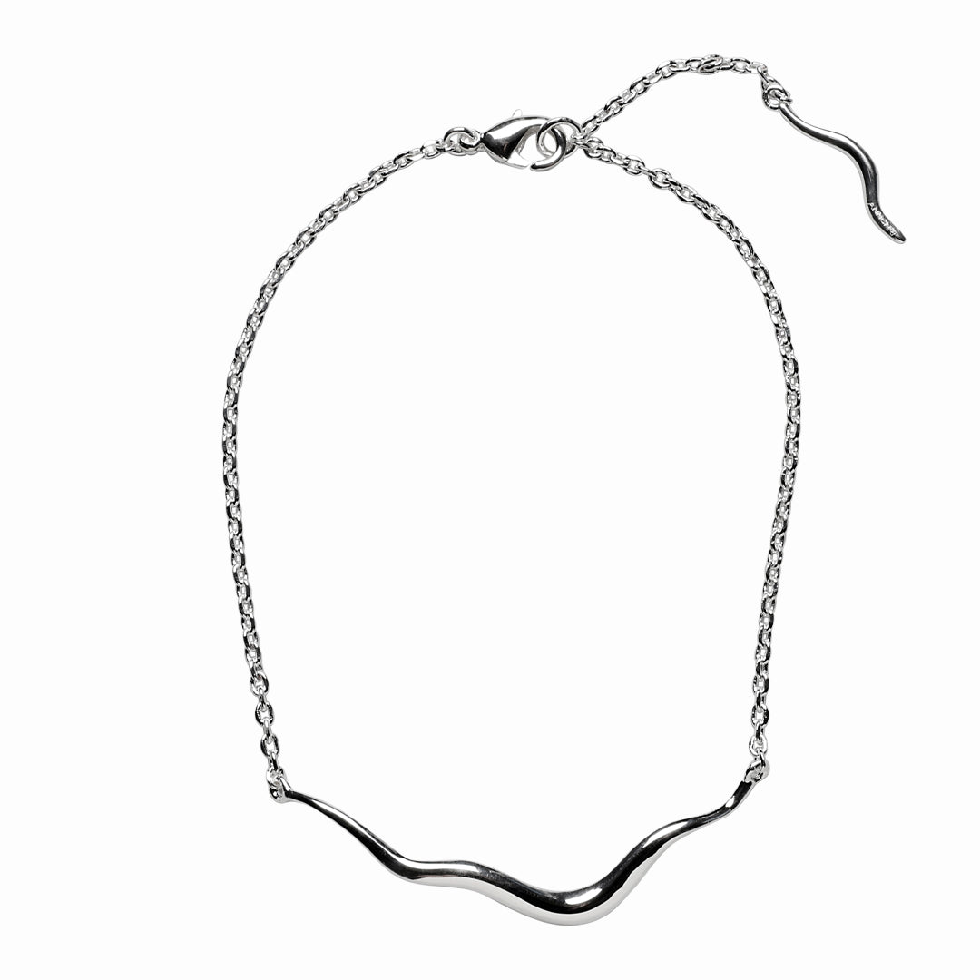Runway Armbånd, 925S Sterling sølvbelagt 13 cm + 5 cm forlænger