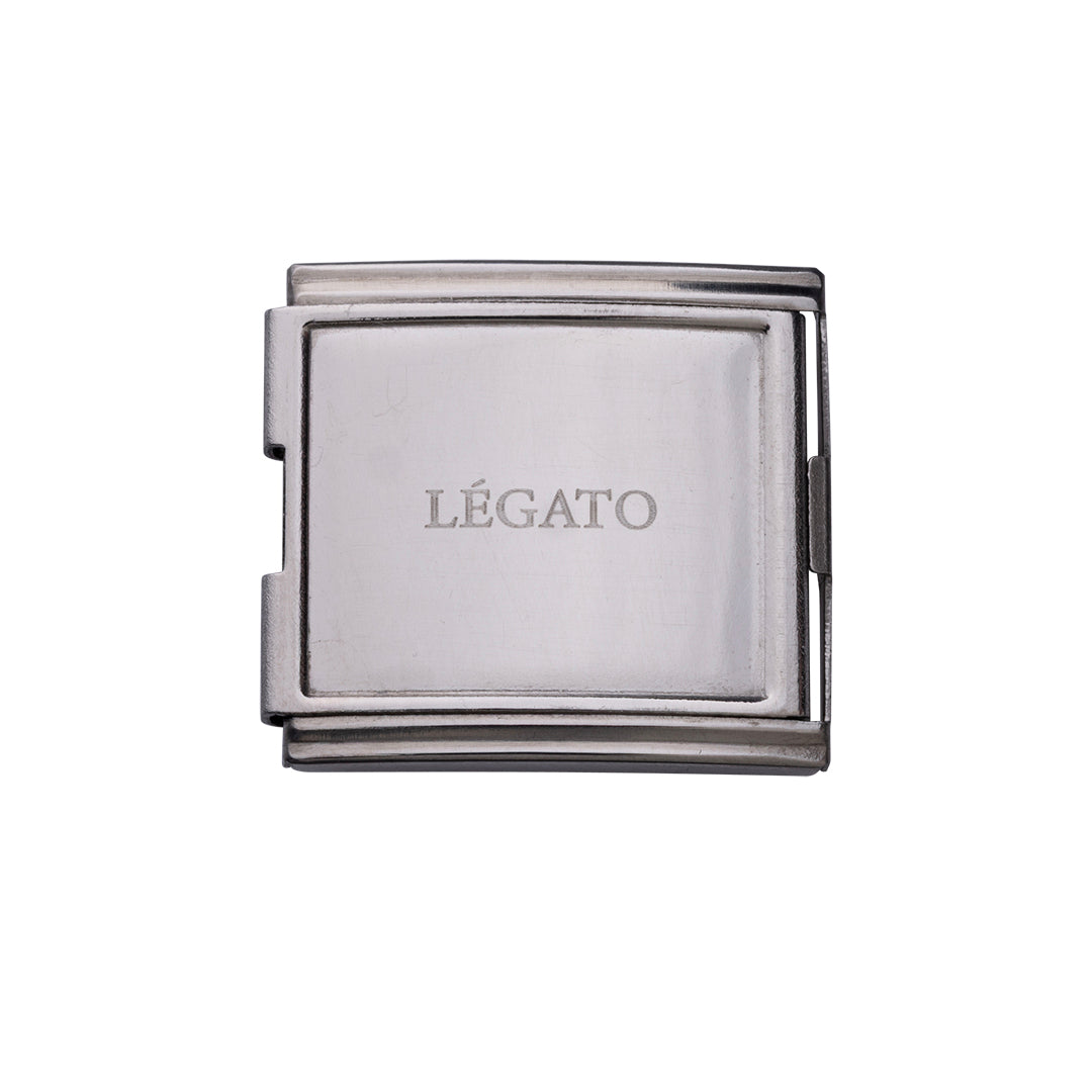 Légato armbånd, store led, 2 cm, 8+2 led, rustfrit stål, vandfast