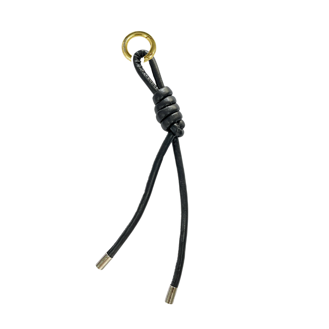 Lås til nøglering, rund, guldfarvet, Ø3 cm