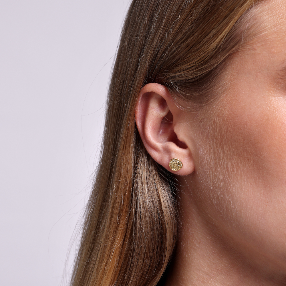 Bornholm Earsticks, 18K Goldplated Ø8MM
