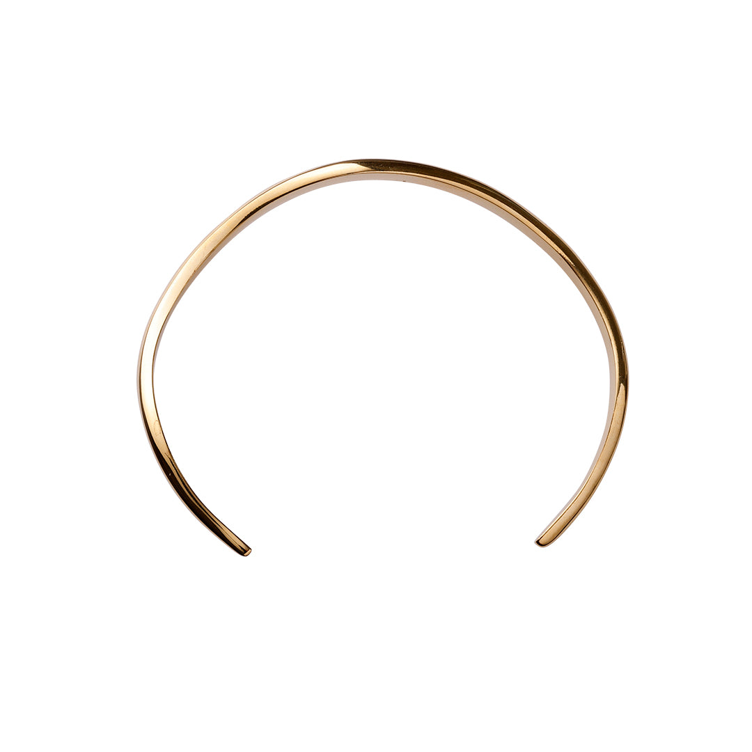 Runway Bangle, small, onesize guldbelagt, Vandfast