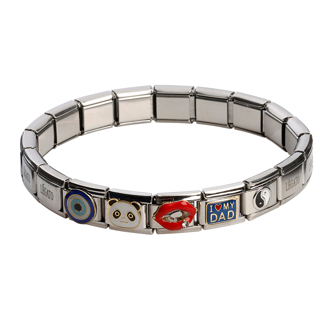 Badering led, 1 cm, rustfrit stål, vandfast