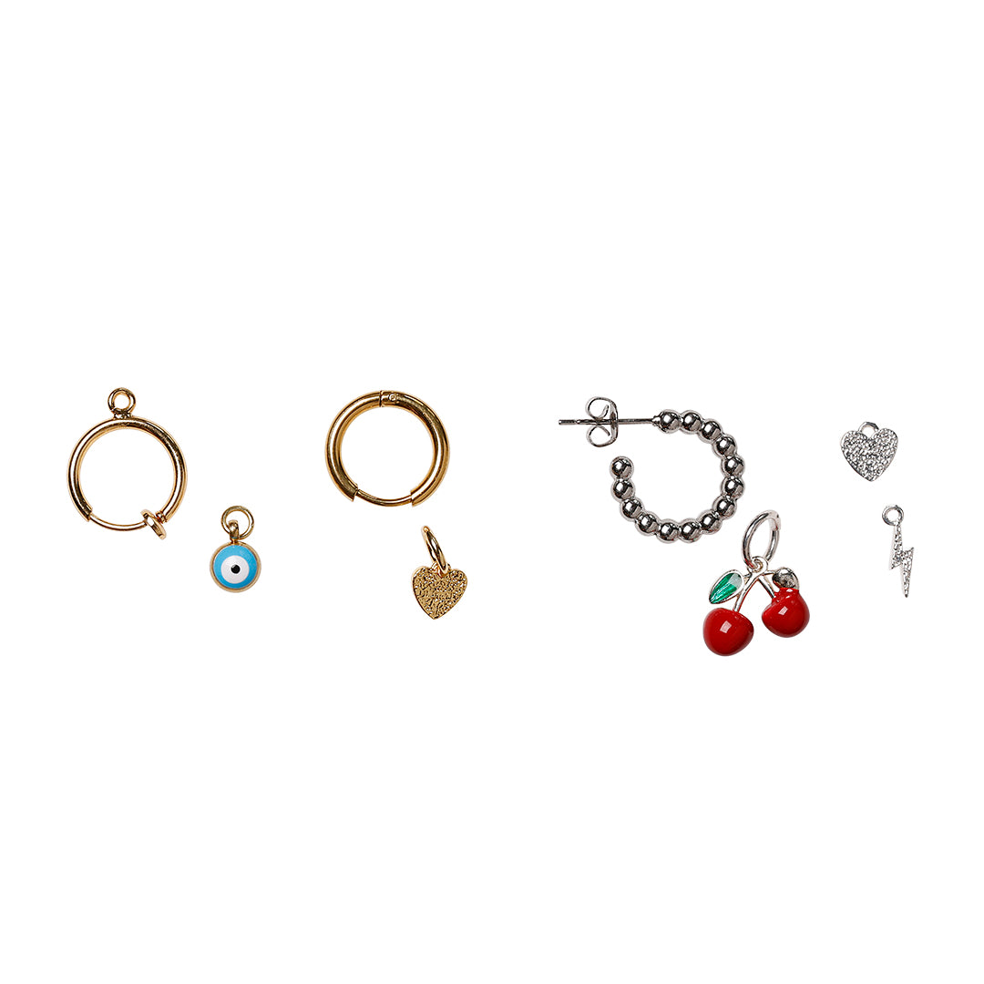 Tassel Ear Box - 3 par øreringe til børn