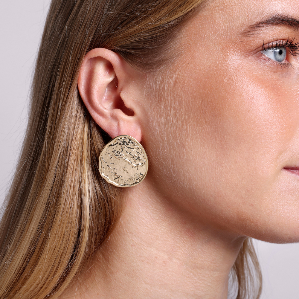 Bornholm Statement Earstick, 18K Goldplated