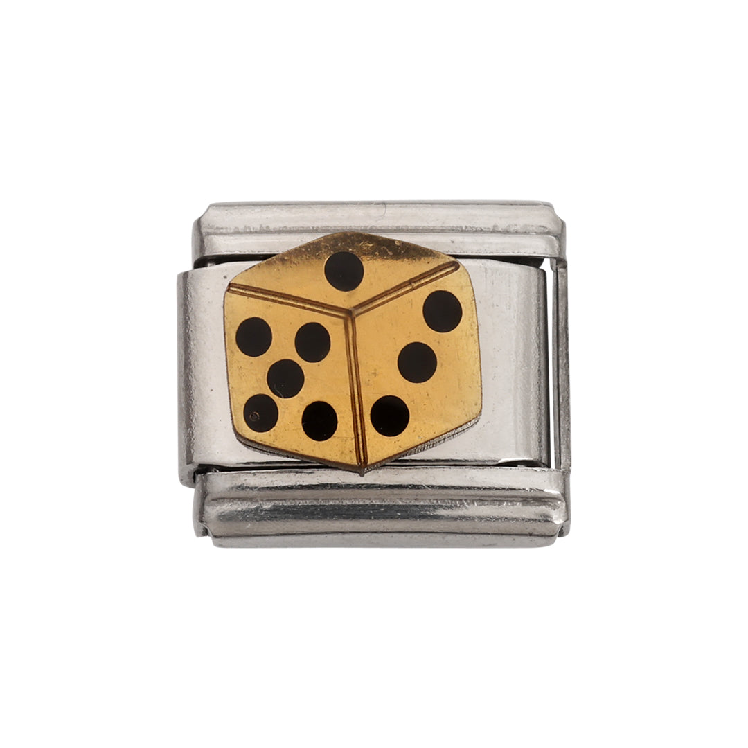 Terning led, 1 cm, rustfrit stål, vandfast