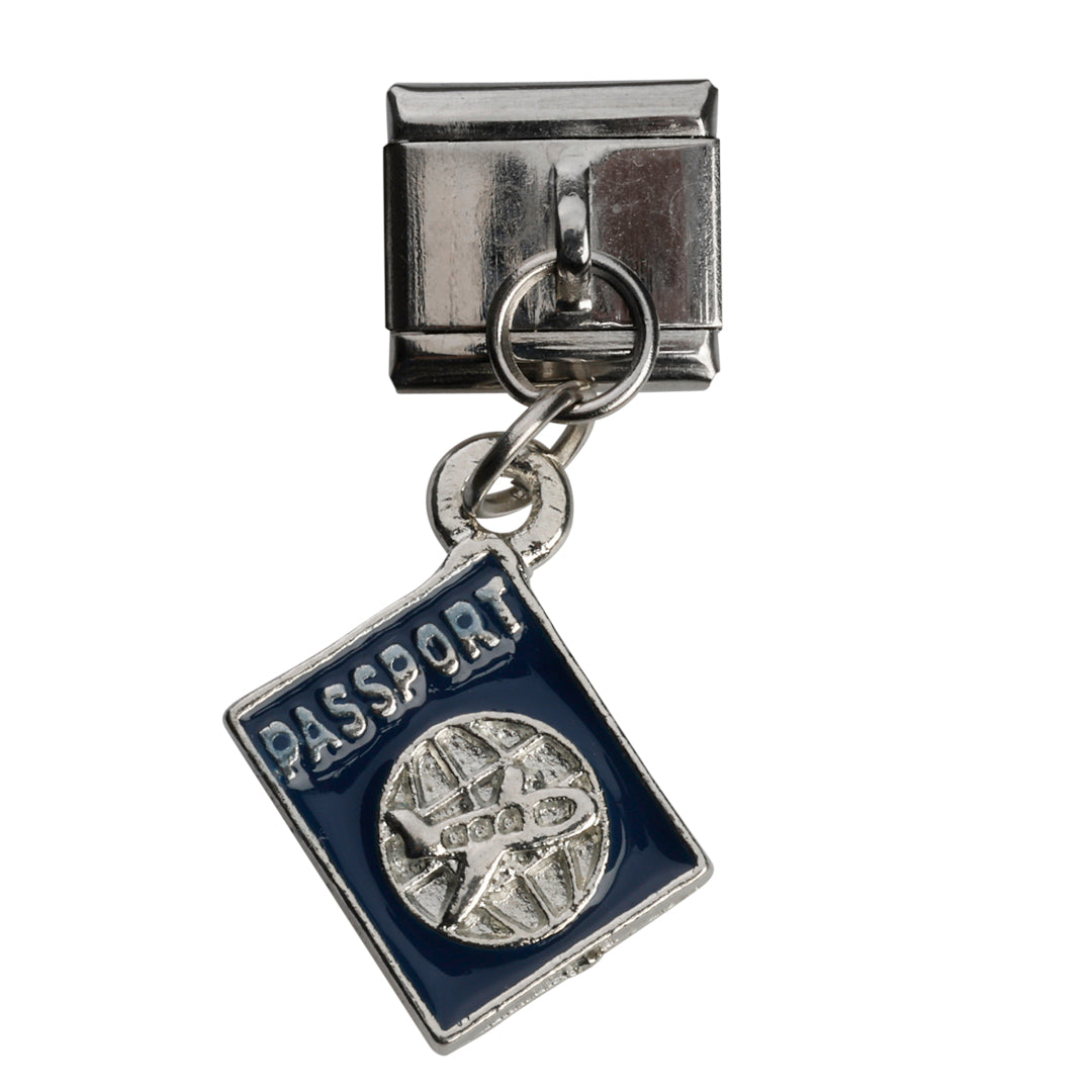 Pas vedhæng i led, 1 cm, rustfrit stål, vandfast