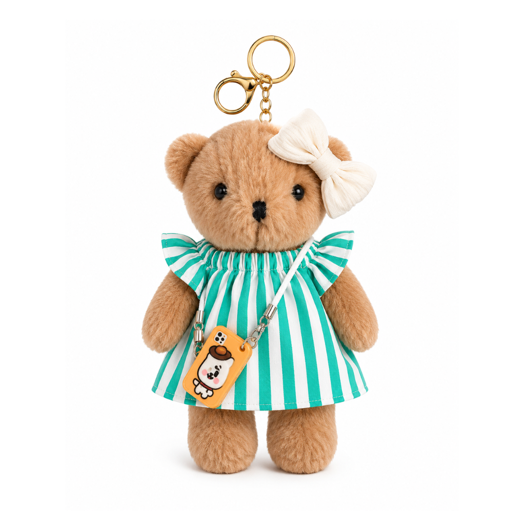 Bear Buddy, Green striped outfit