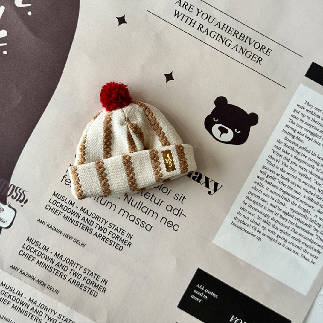 Bear Buddy, stribet tophue