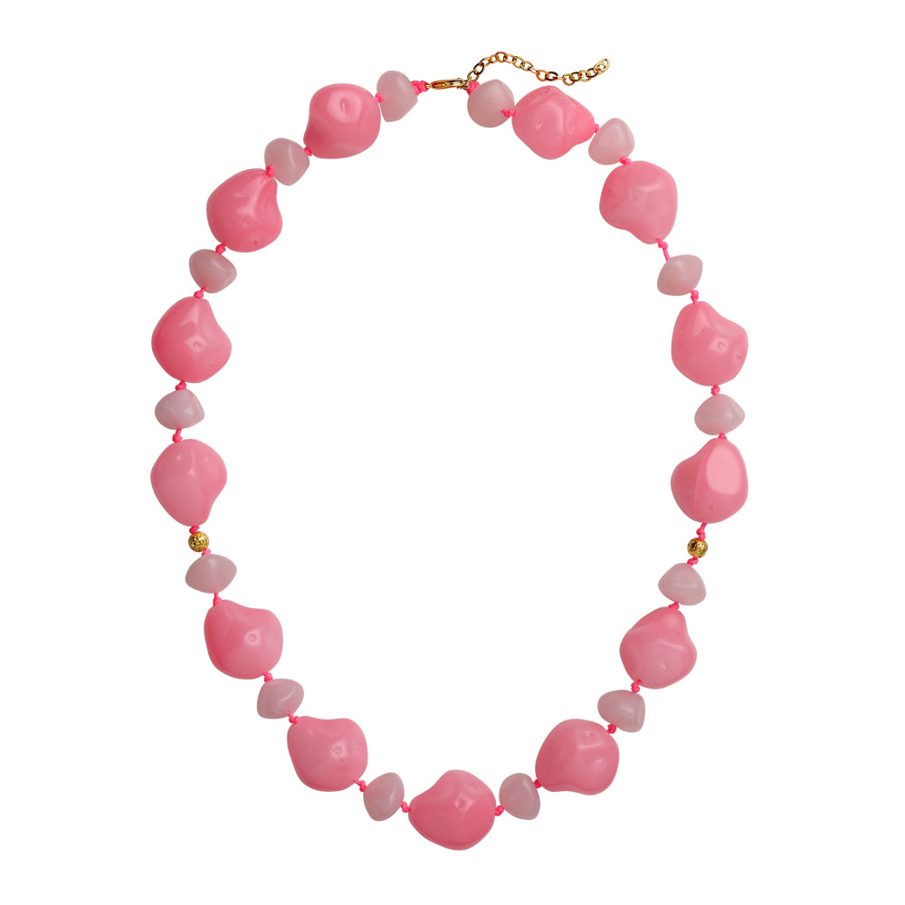 DIY Pink Perfection Halskæde - Smykkedele til 1 smykke - 45 cm
