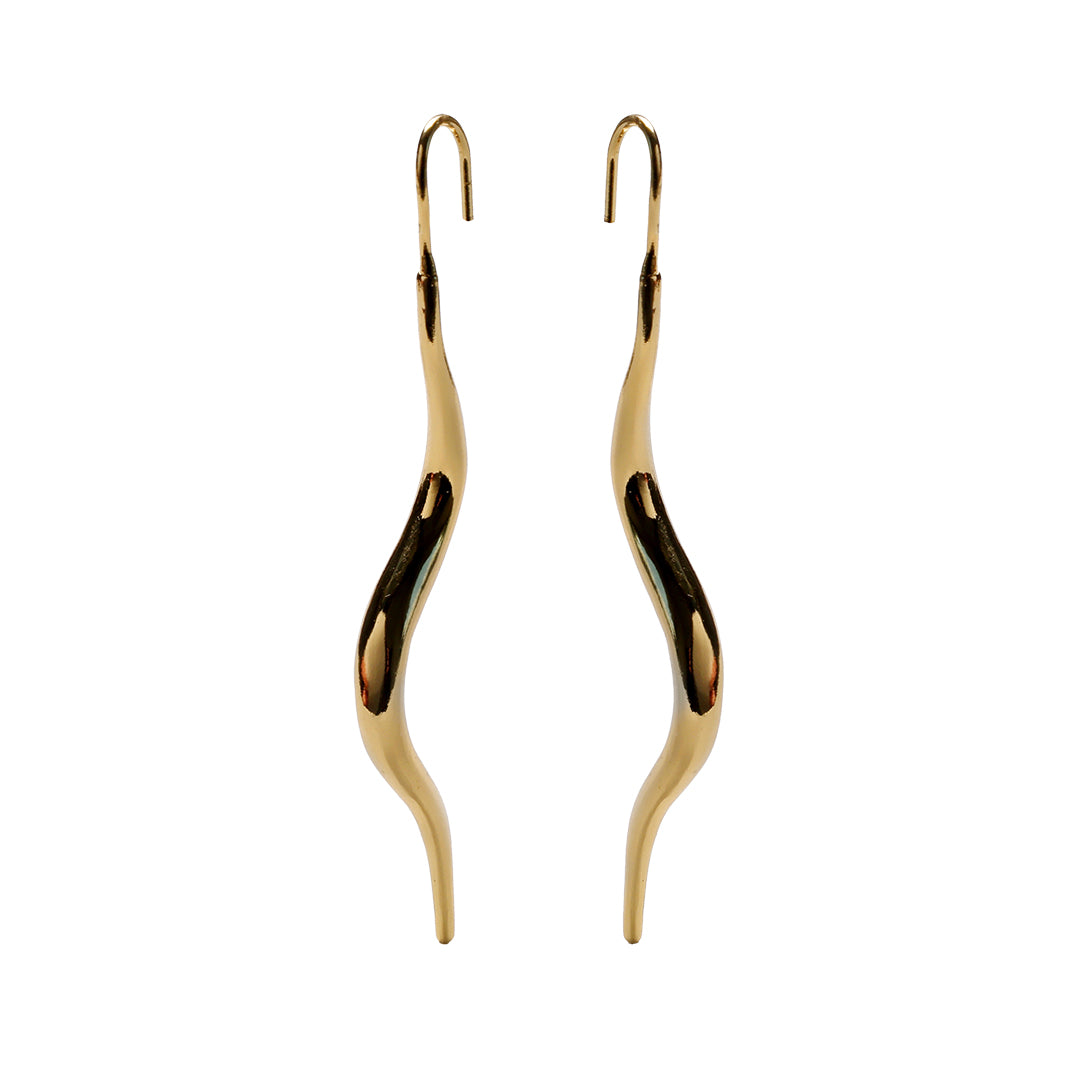 Runway Statement Ørering, 18K guldbelagt