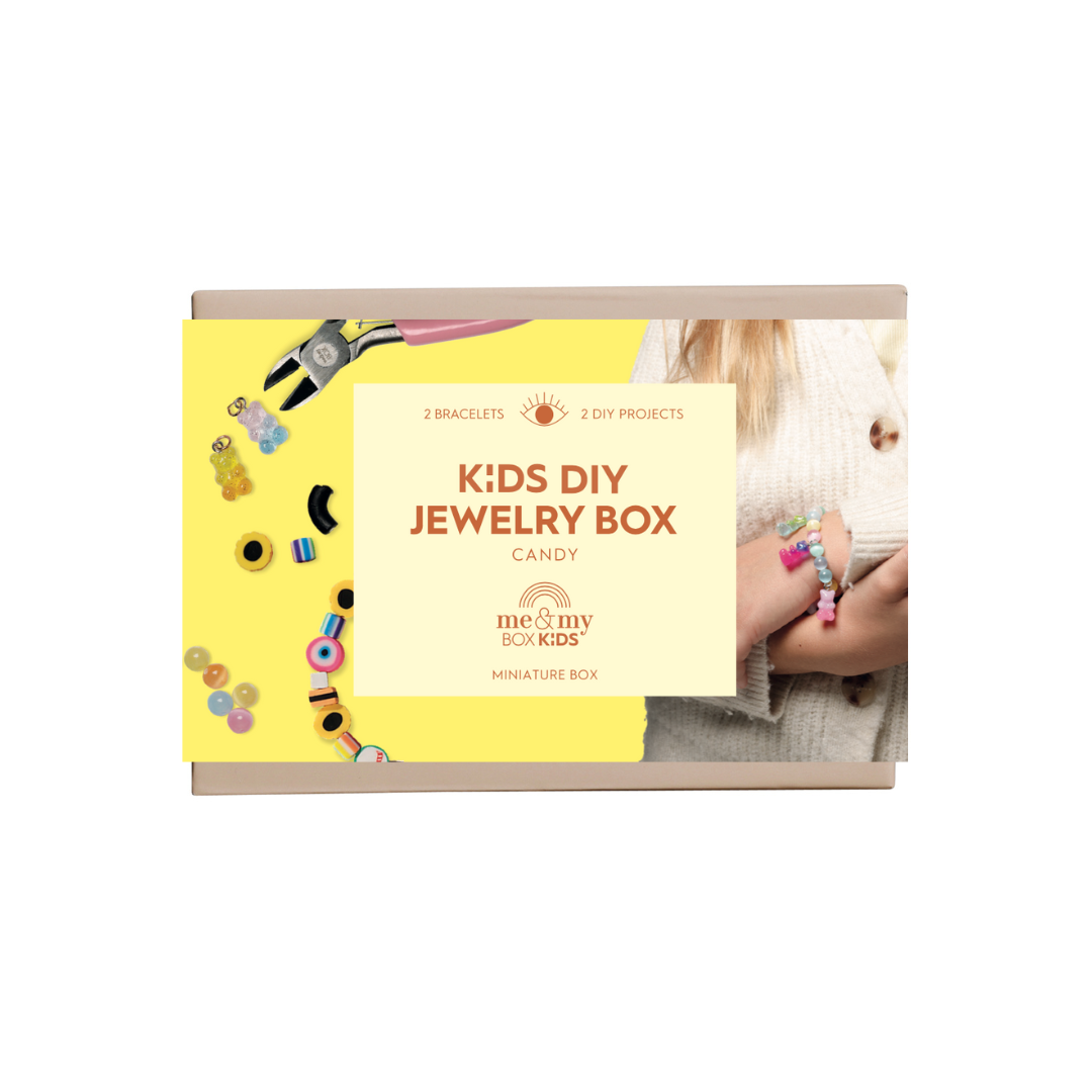 Candy Box - 2 finurlige elastikarmbånd til børn