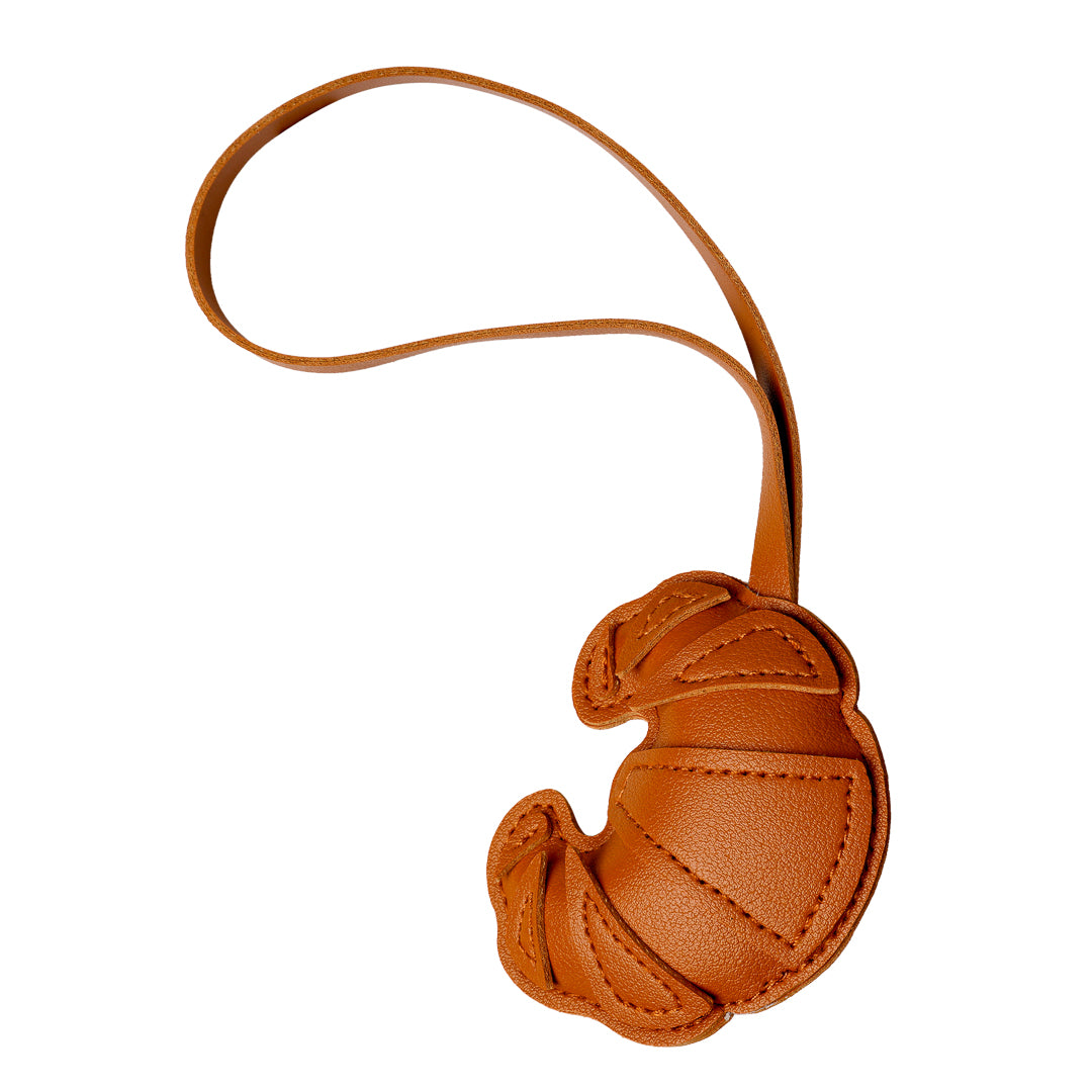 Croissant i PU, nøglering