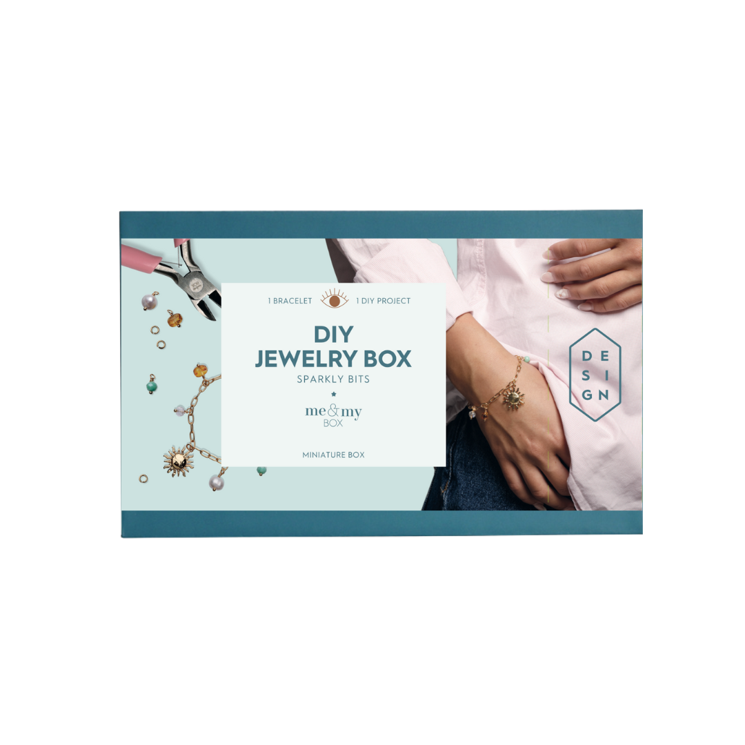 Sparkly Bits Box - armbånd, guldbelagt