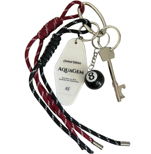 Bowlingkugle keyhanger/nøglering bundt