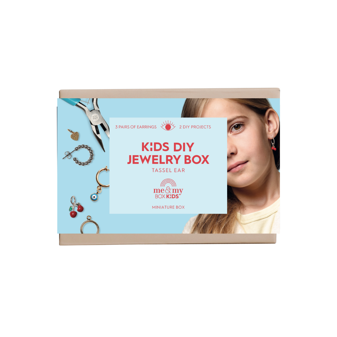 Tassel Ear Box - 3 par øreringe til børn