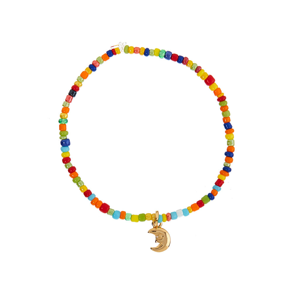 Round glass beads - yellow, 10 grams, 3 mm